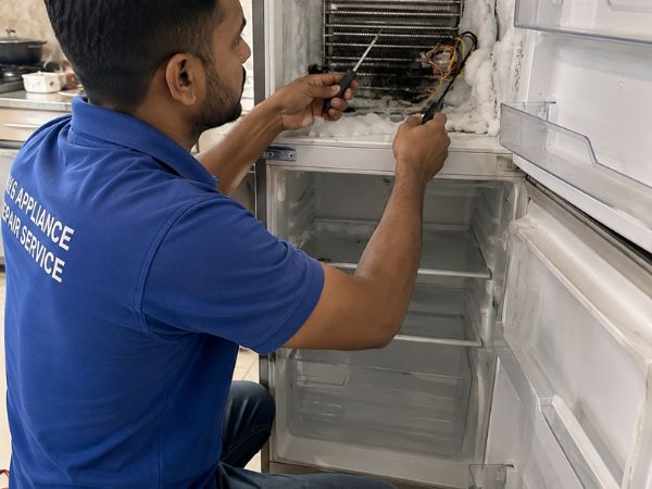 _Ice building up inside the fridge Professional Repair Services in Dubai